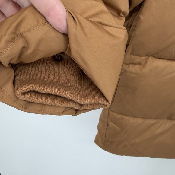 EDITED Monta Puffer Jacket Tobacco Brown size 36 (US 4/6) S Oversized Mid-Length - Picture 10 of 15